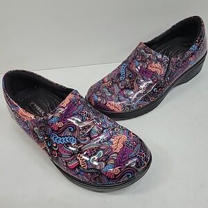 Easy Works By Easy Street 8.5M  Non Slip Non Marking Clogs Mules Workwear Comfy